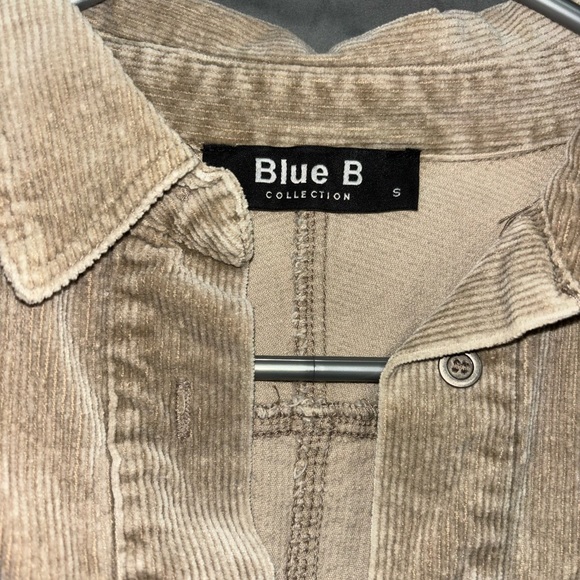 ribbed cropped corduroy jacket - Picture 2 of 3